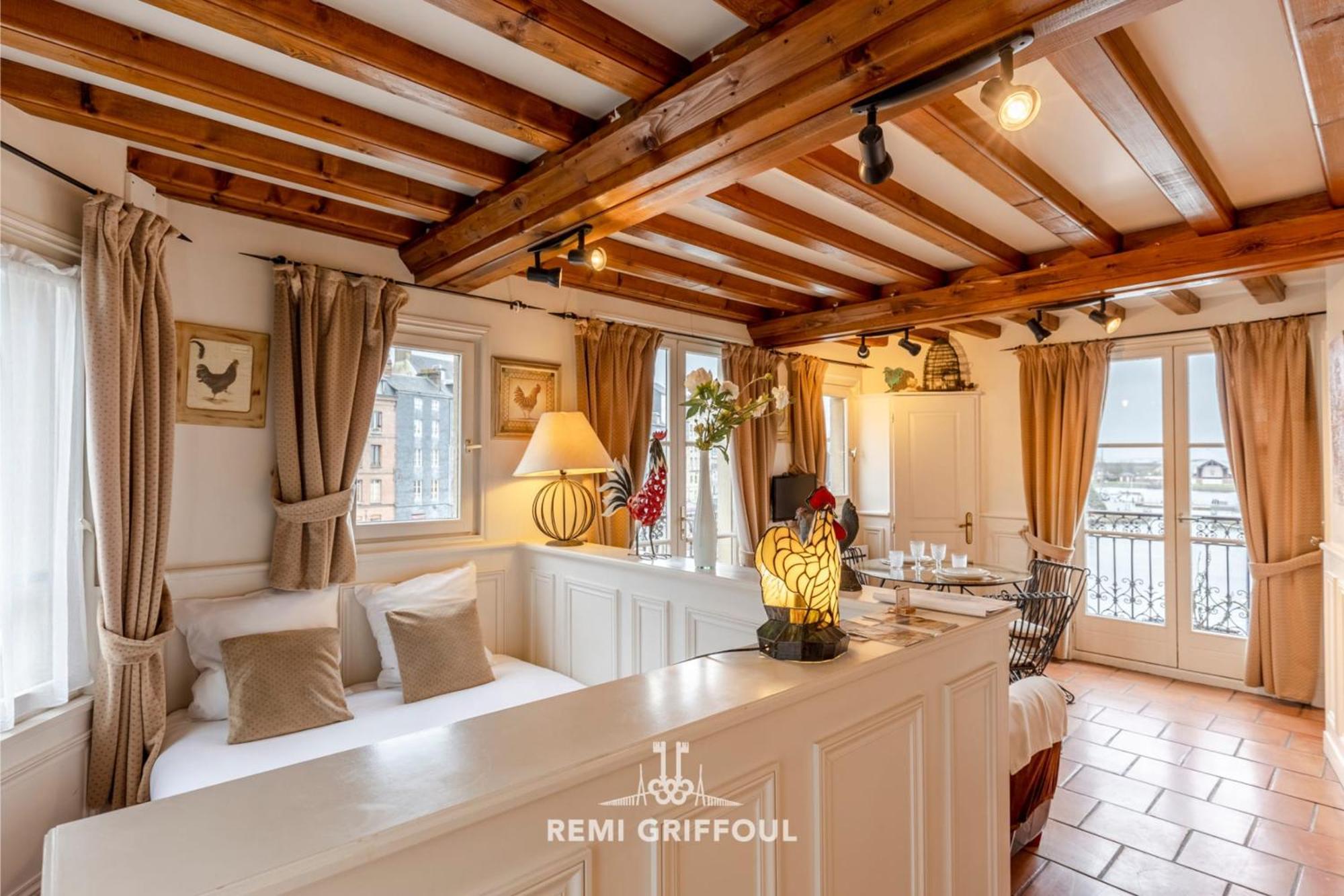 Key West - Charming Studio On The Port Of Honfleur - Superb 360 View Extérieur photo